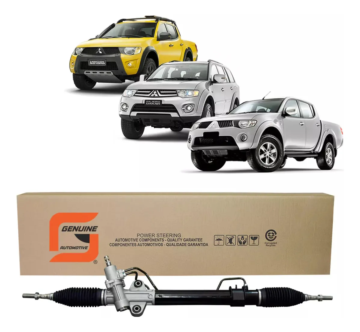Sector de dirección hidráulica L200 Triton 3.5 2008 a 2016