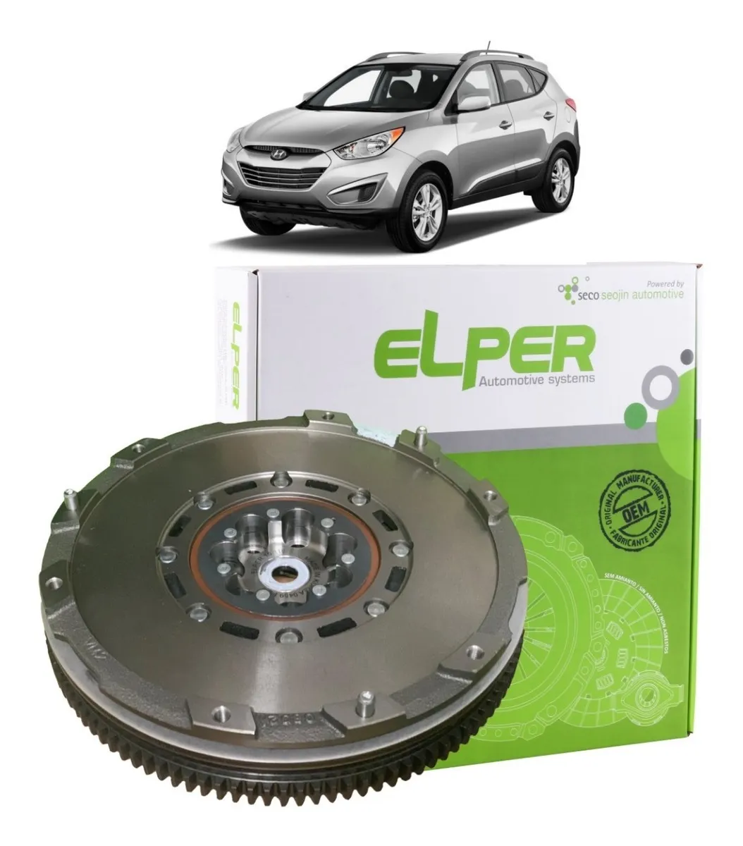 Volante Motor Ix35 Tucson Sportage 2.0 Flex Bi-massa