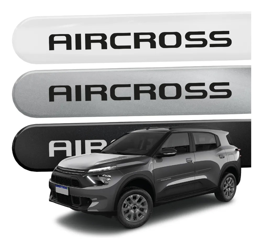 Molduras laterales para C3 Aircross 2024 2025 Protección 4 puertas