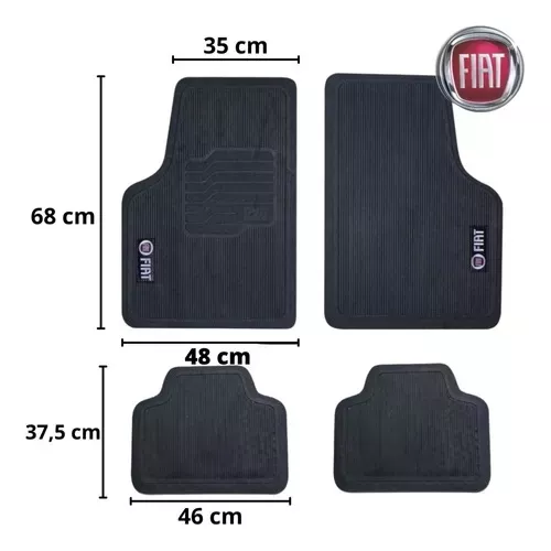 Alfombrilla de goma Strada doble cabina 2021 2022 2023 2024