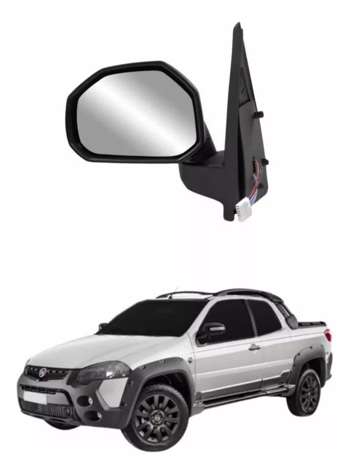 Retrovisor Eléctrico Strada 2014/2020 Con Intermitente le