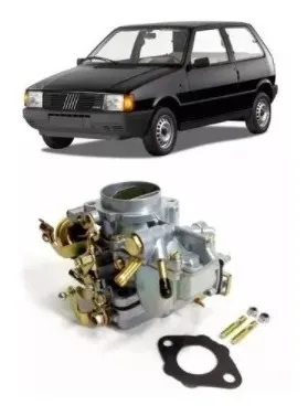 Carburador Mecar Fiat 147 Uno 1.3 Weber 190 Gasolina Cn14065 - Imagem 2