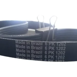 Correa de alternador Poly-v 6pk1202 elástica
