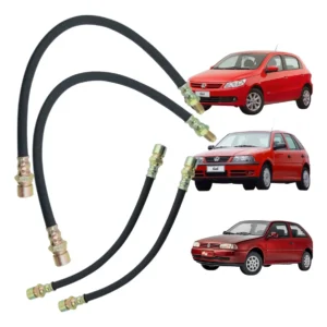 Kit de Flexibles de Freno – Gol, Parati, Saveiro y Voyage (Delanteros y Traseros)