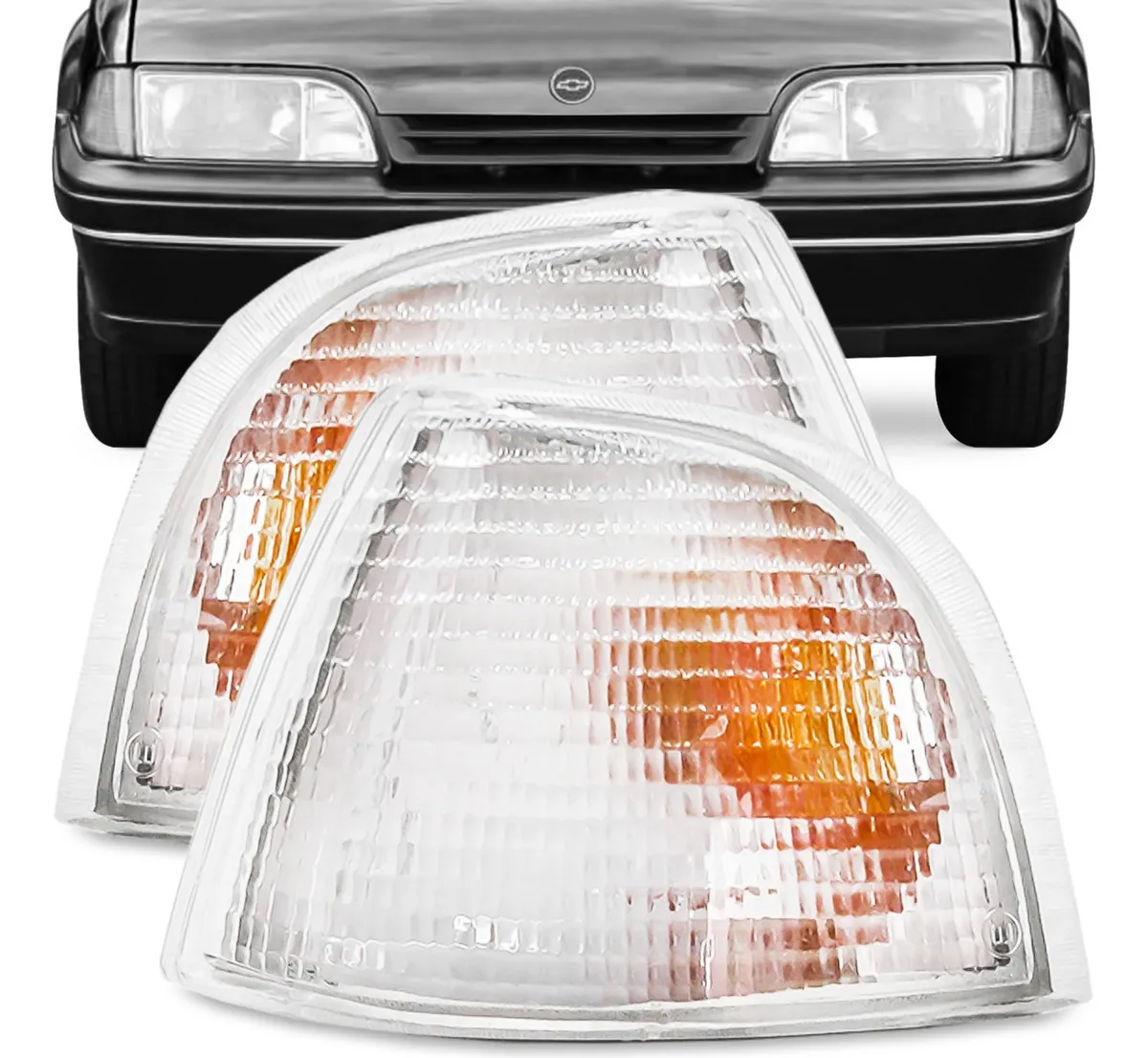 Par señaleros delanteros Monza 91 92 93 94 1995 1996 Cristal Mod Arteb