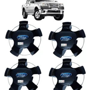 Juego Tapas Ruedas Negras Ford Ranger Del 2004 Al 2012