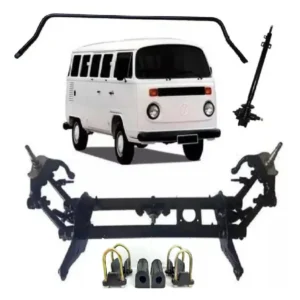 Kit Completo de Suspensión para Kombi – Incluye Caja de Dirección, Barra y Accesorios (Reindustrializado)