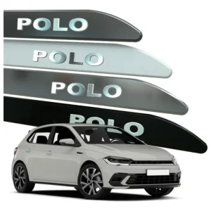 Moldura Lateral Para Polo Escrito Alto Cromado 2018 2025