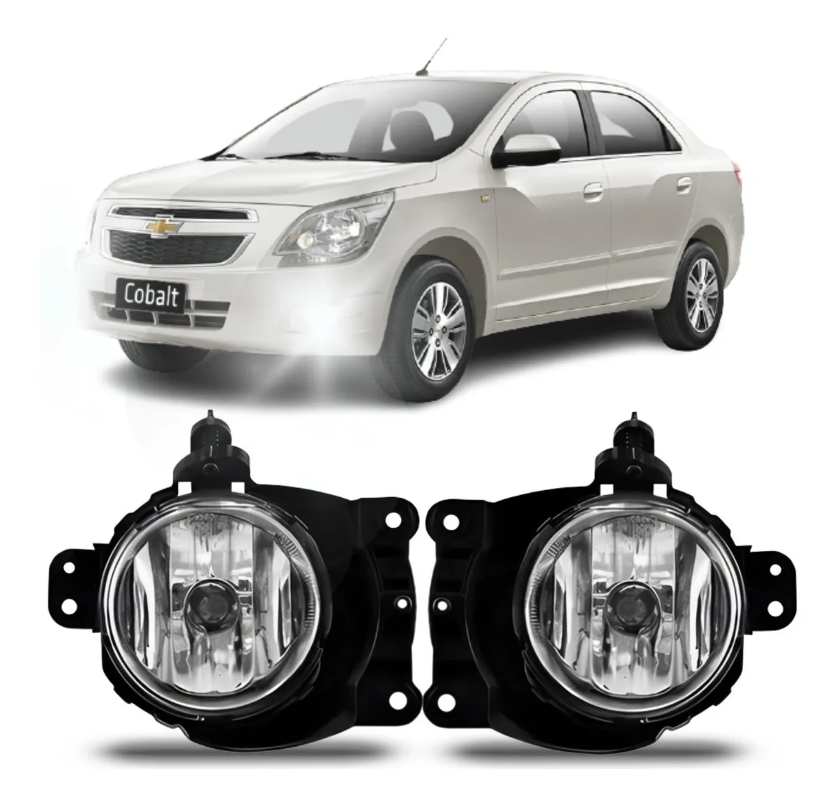 Par de faros delanteros Cobalt Mile 2012 2013 2014 2015