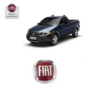 Emblema Fiat Strada delantero año 2016, original
