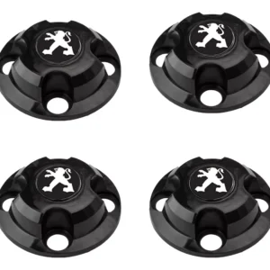 Juego Tapas Centrales De Rueda Hierro 14 Peugeot 206 207 Partner 306