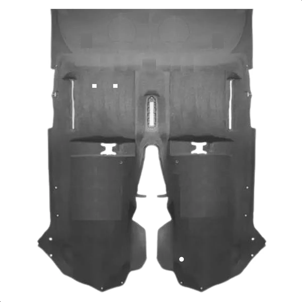 Alfombrillas para VW Saveiro Cabina Extendida Trend 2010-22