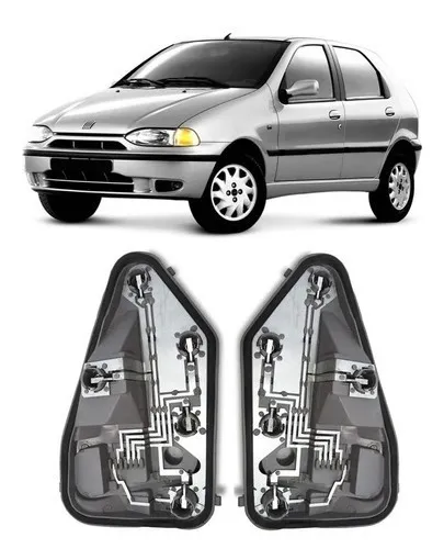 Par de circuitos portalamparas Palio 96.97.98.99 ...derecha e izquierda