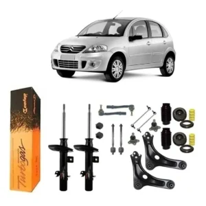 Par de amortiguadores de bandeja pivotante C3 con terminal C3 de 2003 a 2012