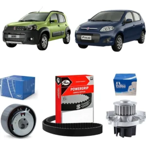 Kit Correa Distribución + Bomba Agua Nueva Fiorino New Uno 1.0 1.4