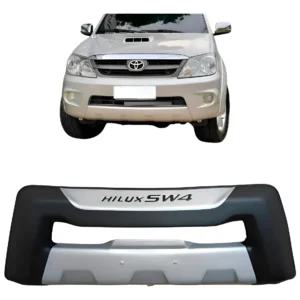 Over Bumper Toyota Hilux SW4 2005 a 2011 – Negro y Plateado
