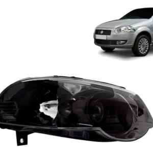 Faro delantero negro Black Cannon Strada Adventure 2018 2019 2020 Ld