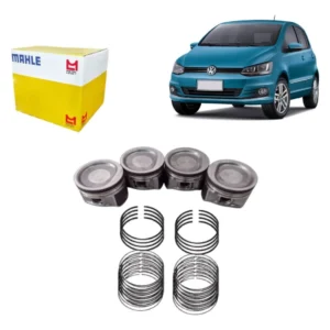 Juego de pistones con aros estándar VW crossFox 2008-2021 original Mahle