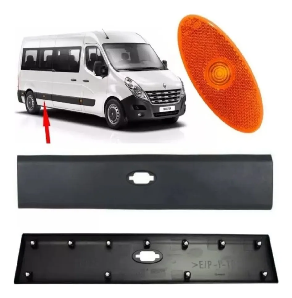 Moldura lateral derecha renault master