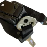 Cinturón de seguridad trasero derecho negro Gol G2 G3 G4 2pts