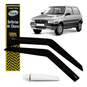 Deflector Lluvia Canalones Fiat Uno 1984 Al 2013 Protector 2 P