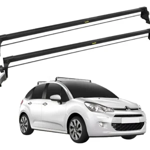 Portaequipaje para Citroën C3 2017 2018 2019 2020 2021 Negra