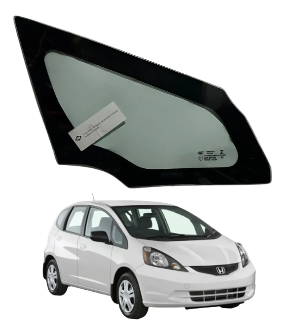 Luna Fija Delantera Derecha Honda Fit Años 2009 a 2014