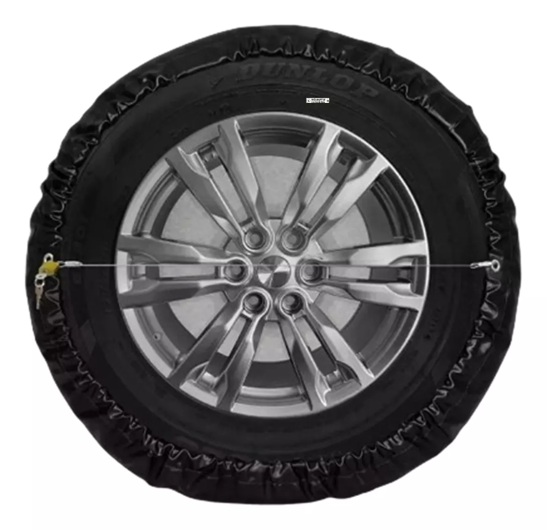 Funda para neumáticos de coche Ecosport 2006 2007 2008 - Imagem 2