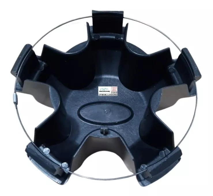 Juego Tapas Ruedas Negras Ford Ranger Del 2004 Al 2012 - Imagem 4