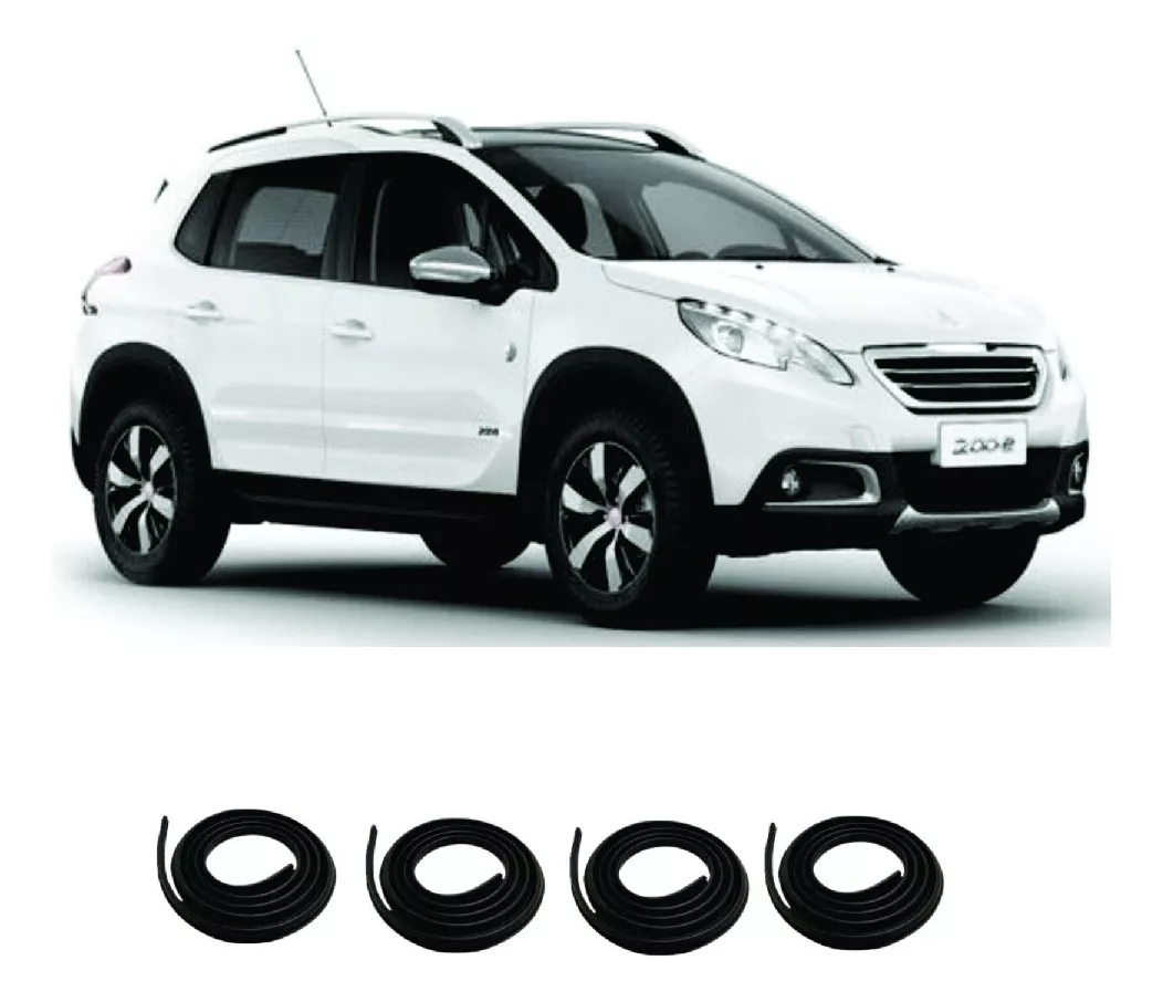 Kit Juntas puerta delantera y trasera Peugeot 2008 4p 2015 a 2024