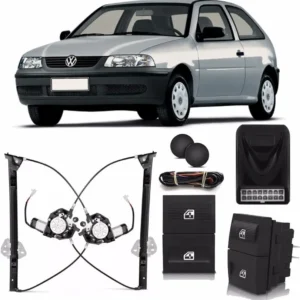 Kit Levanta vidrio Eléctrico Gol G3 2000-2005 2 Puertas Sensorizado