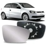 Lente de espejo retrovisor lateral derecho original Gol G6