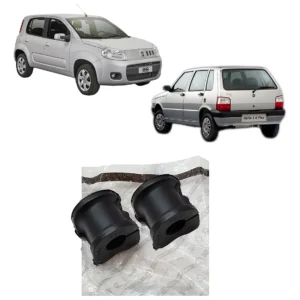 Par de casquillos de barra estabilizadora delantera Uno 1985 a 2016