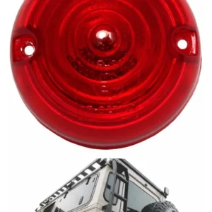 Lente de luz trasera roja de freno Lr Defender 90 1989-2010