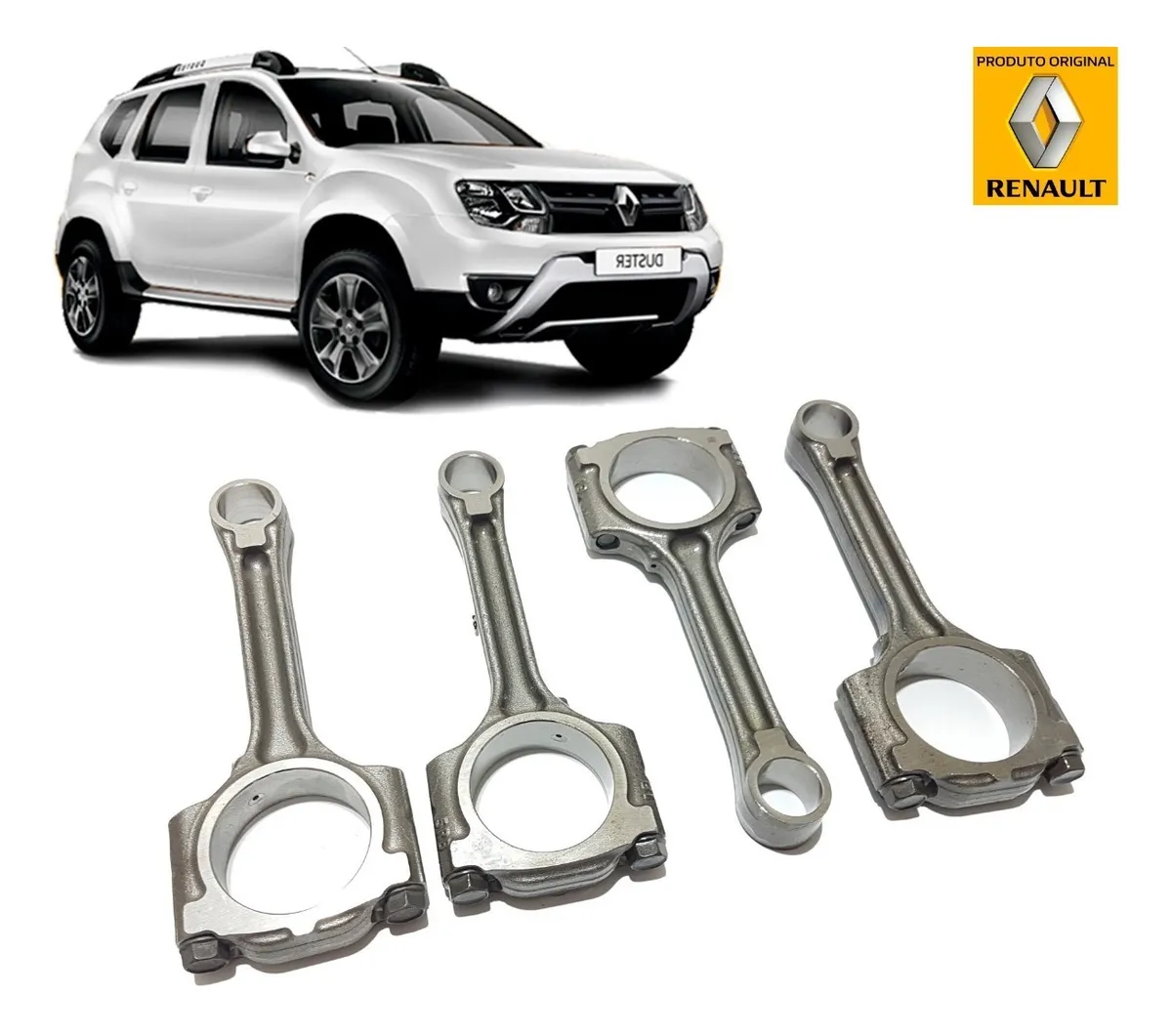 Juego 4 Bielas Renault motor 1.6 16v H4m 2015/2022 original
