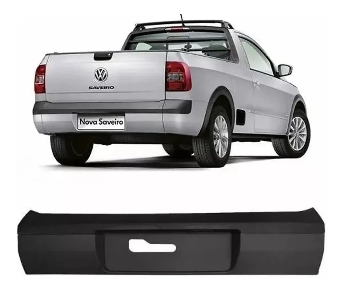 Paragolpes Trasero Saveiro G5 2010 2011 2012 2013 Central