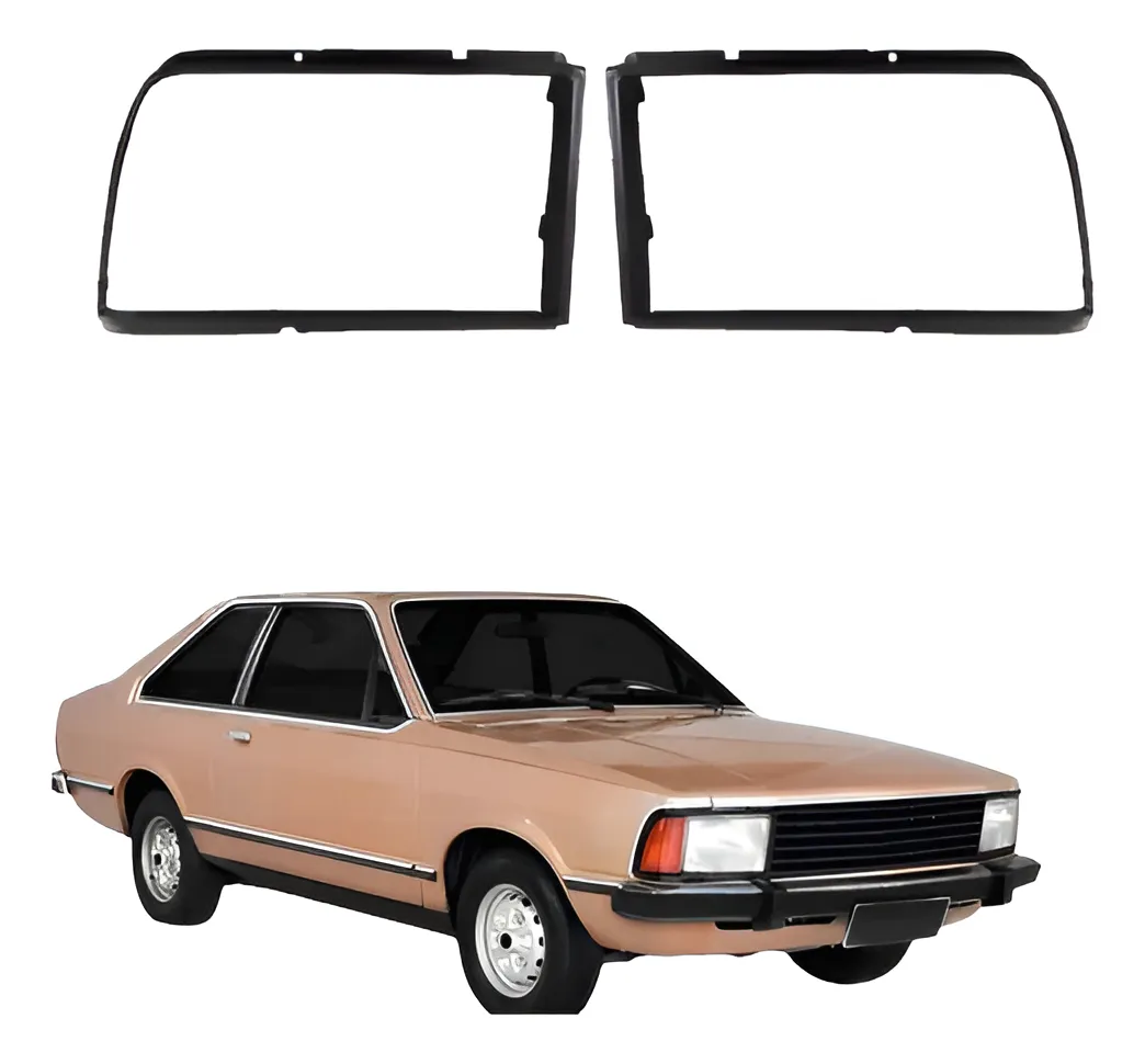 Par Marco De Faros Ford Corcel 1978 79 80 81 A 1984 Negro