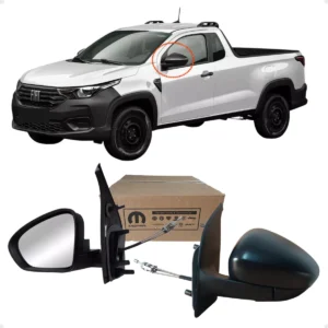 Espejo Retrovisor Nuevo Fiat Strada 2020 2021 2022 2023 2024 ORIGINAL (valor por unidad) Derecho/Izquierdo