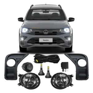 Kit Faros camineros Nueva Saveiro G8 2024 2025 C/ LED
