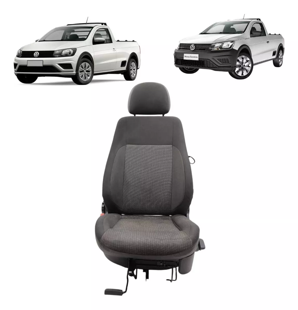 Butaca delantera izquierda saveiro g6 g7 2013 al 2018 original (usada)