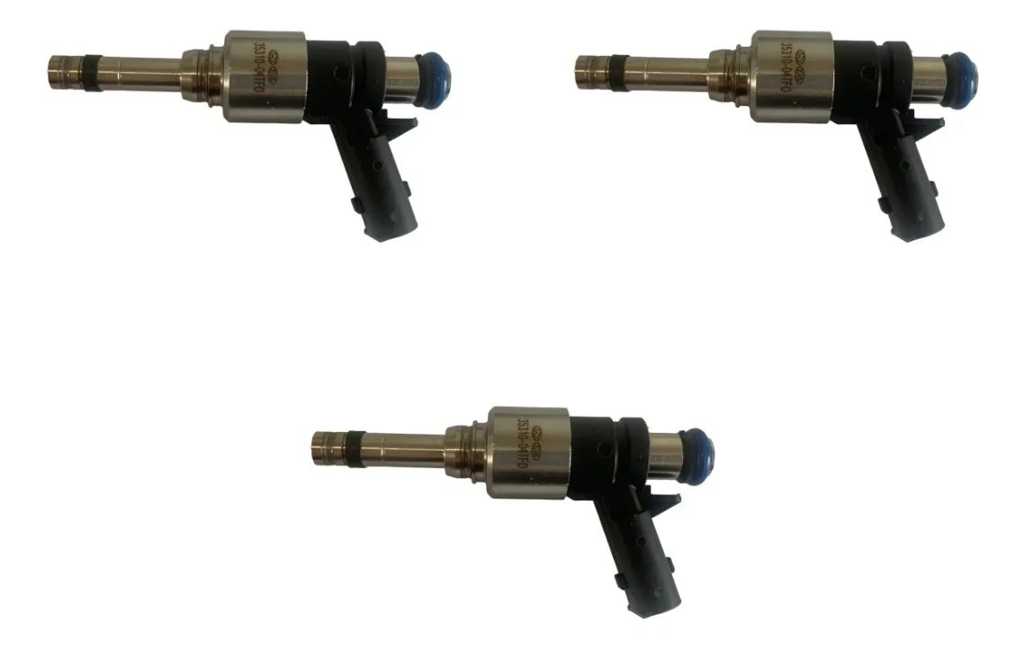 Juego de 3 inyectores para Hyundai Hb20 Creta 1.0 Turbo Gdi 3 cilindros ORIGINAL