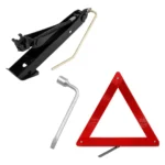 Llave de rueda de 17 mm con gato triangular para Renault Duster (2011 a 2025)