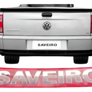 Emblema Saveiro cromado para Saveiro G3 G4 2000/2009