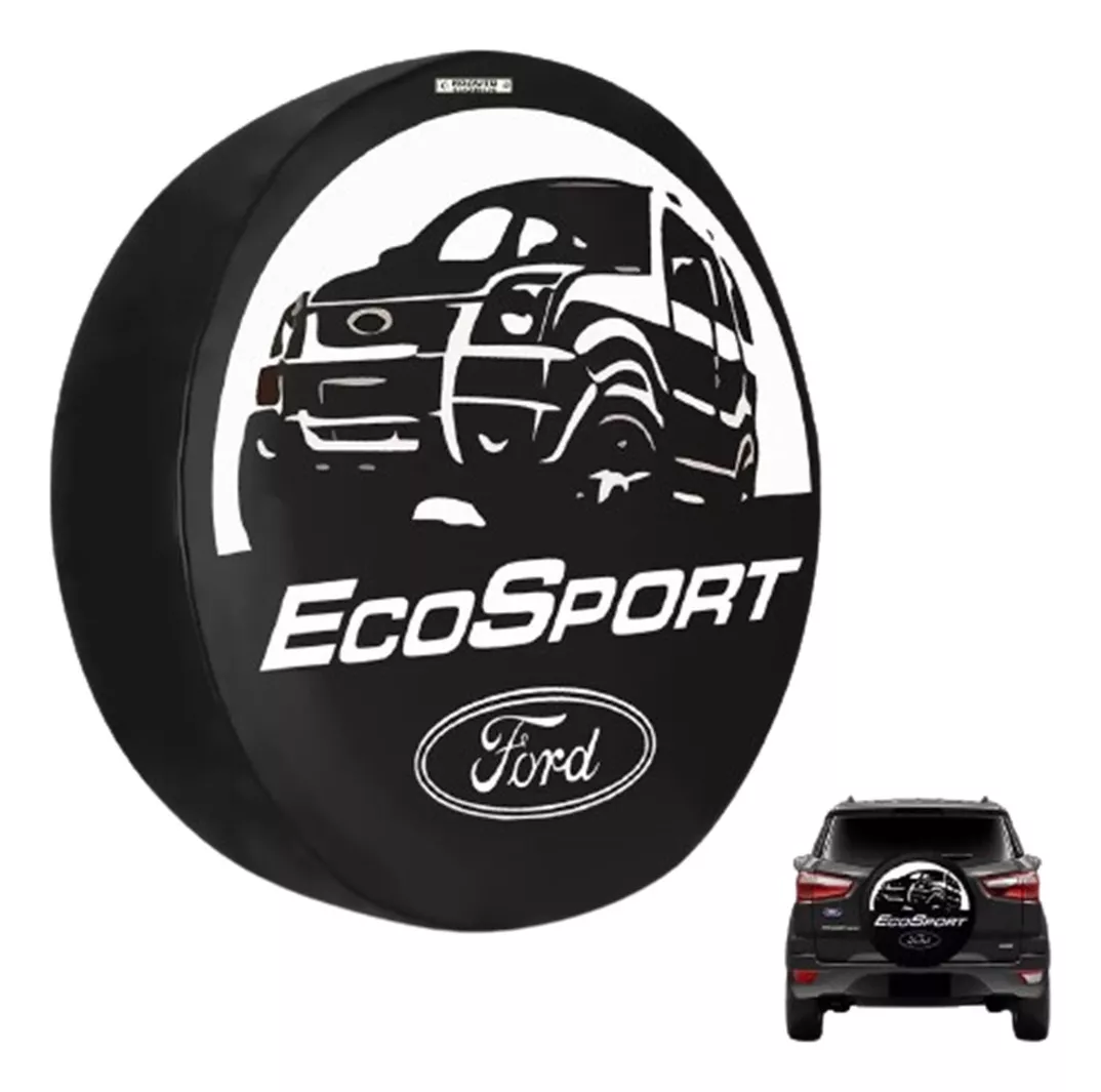Funda para neumáticos de coche Ecosport 2006 2007 2008 - Imagem 5