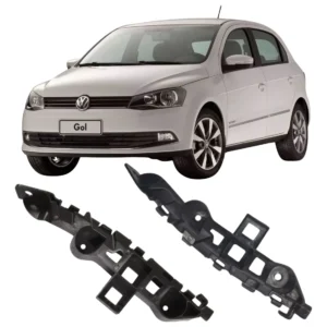 Par De Guías Paragolpes Delantero Vw Gol Saveiro Voyage G6 G7