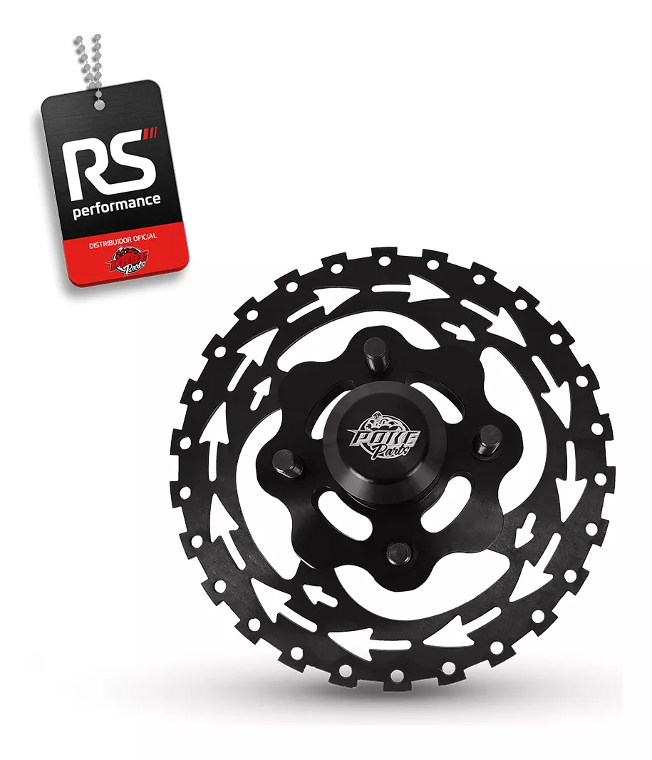 Freno de disco trasero Vw Gol Perforación 4x100 - Imagem 5