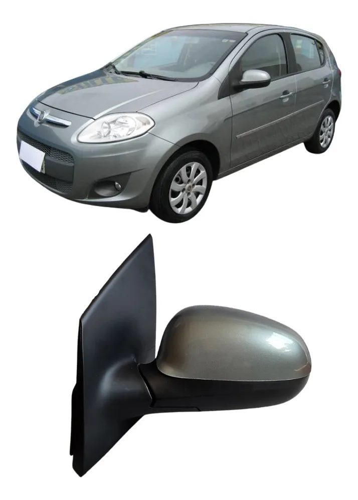 Retrovisor Palio Atractive Elétrico C/sensor 2014 Izquierdo