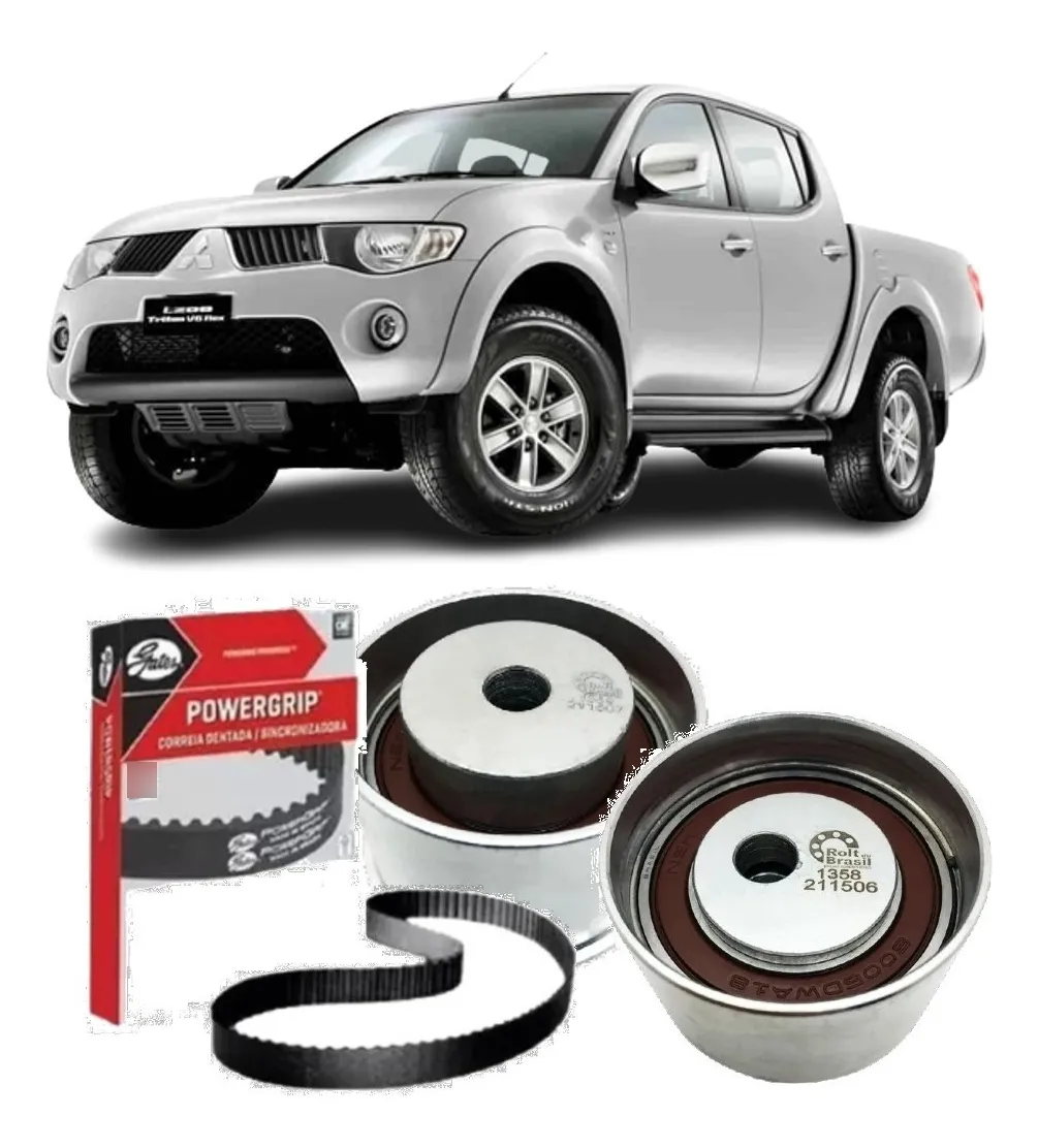Kit de correa de distribución L200 Triton 3.5 24v V6 2011 2012 2013