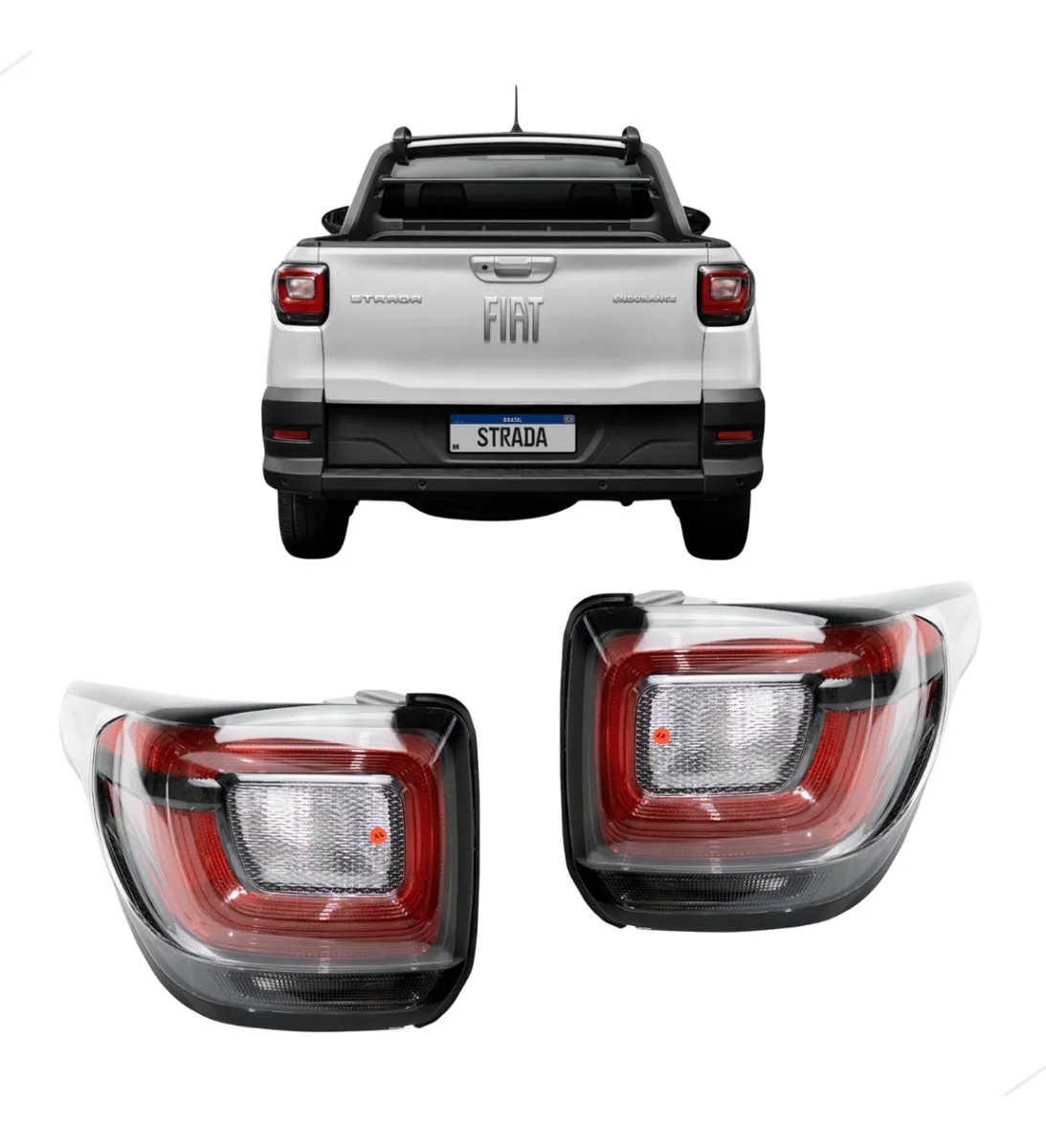 Fiat Strada 2020 2021 2022 2023 2024 2025 Luz trasera