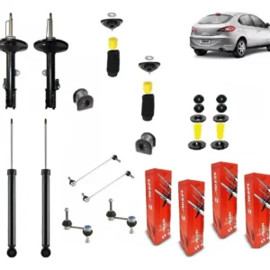 Kit de amortiguadores + suspensión  Chery Cielo 2012